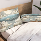 Ocean Meets Sky Pillow Sham Gallery Image 2