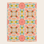 Butterfly Floral Mandala Poster Gallery Image 4