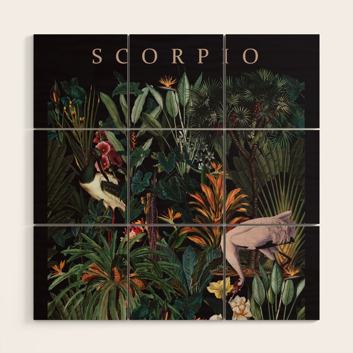 SCORPIO II Wood Wall Art Gallery Image 1