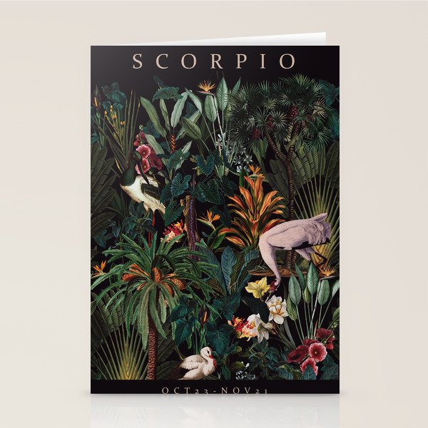 SCORPIO II Stationery Card Gallery Image 1