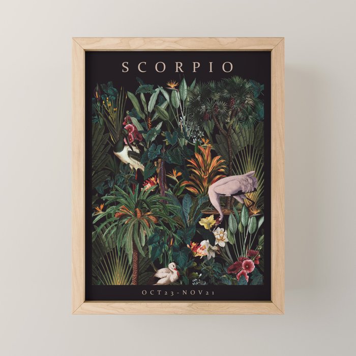 SCORPIO II Mini Art Print Gallery Image 1