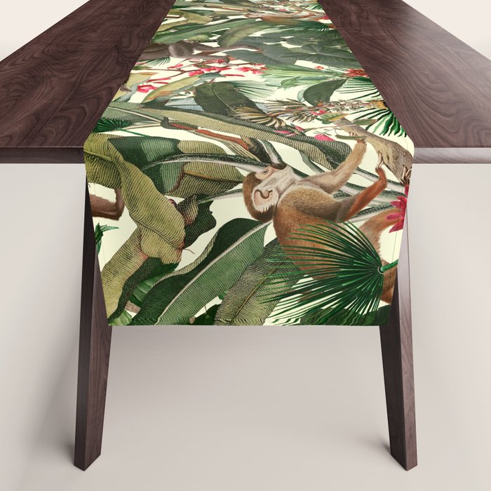 Monkey Forest Table Runner Gallery Image 1