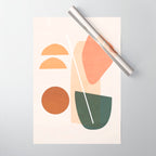 Minimal Abstract Shapes 14 Wrapping Paper Gallery Image 1