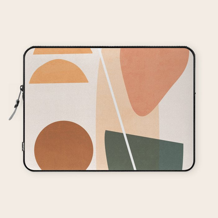 Minimal Abstract Shapes 14 Laptop Sleeve Gallery Image 1