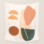 Minimal Abstract Shapes 14 Wall Tapestry Gallery Image 4
