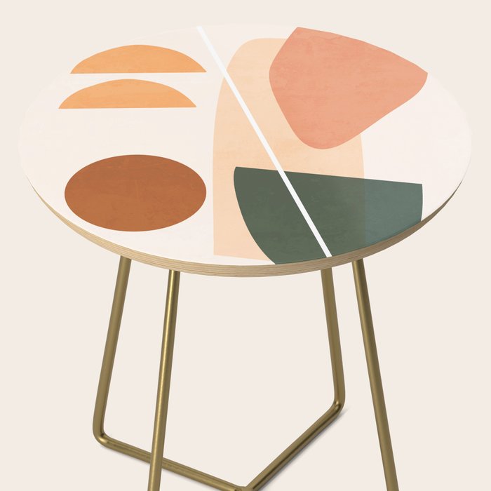 Minimal Abstract Shapes 14 Side Table Gallery Image 2