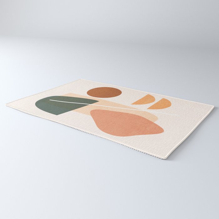 Minimal Abstract Shapes 14 Rug Gallery Image 3