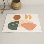 Minimal Abstract Shapes 14 Rug Gallery Image 1
