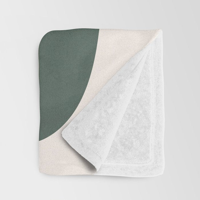 Minimal Abstract Shapes 14 Throw Blanket Gallery Image 3
