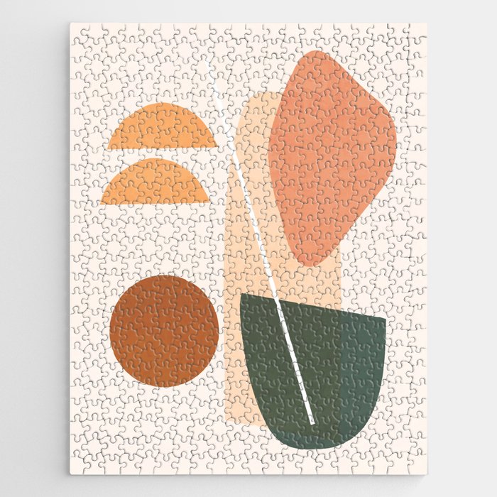 Minimal Abstract Shapes 14 Jigsaw Puzzle Gallery Image 1