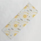 Feel the Cosmic Zodiac signs Yoga Mat Gallery Image 1