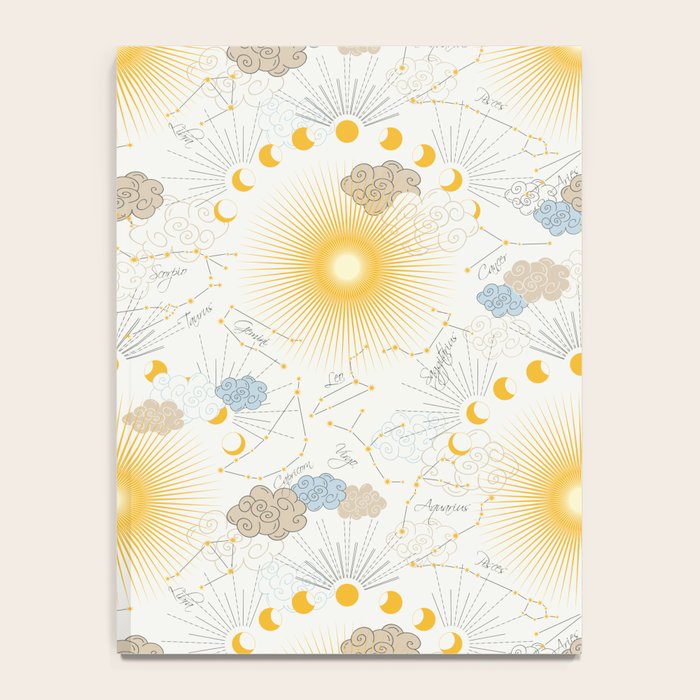 Feel the Cosmic Zodiac signs Notebook Gallery Image 4