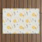 Feel the Cosmic Zodiac signs Outdoor Rug Gallery Image 1