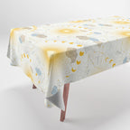 Feel the Cosmic Zodiac signs Tablecloth Gallery Image 1