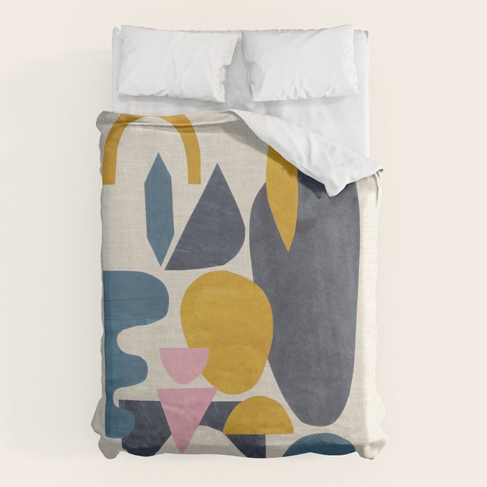 Sunny Blues Duvet Cover Gallery Image 1