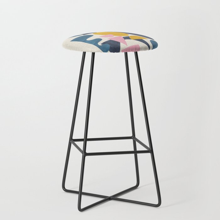 Sunny Blues Stool Gallery Image 1
