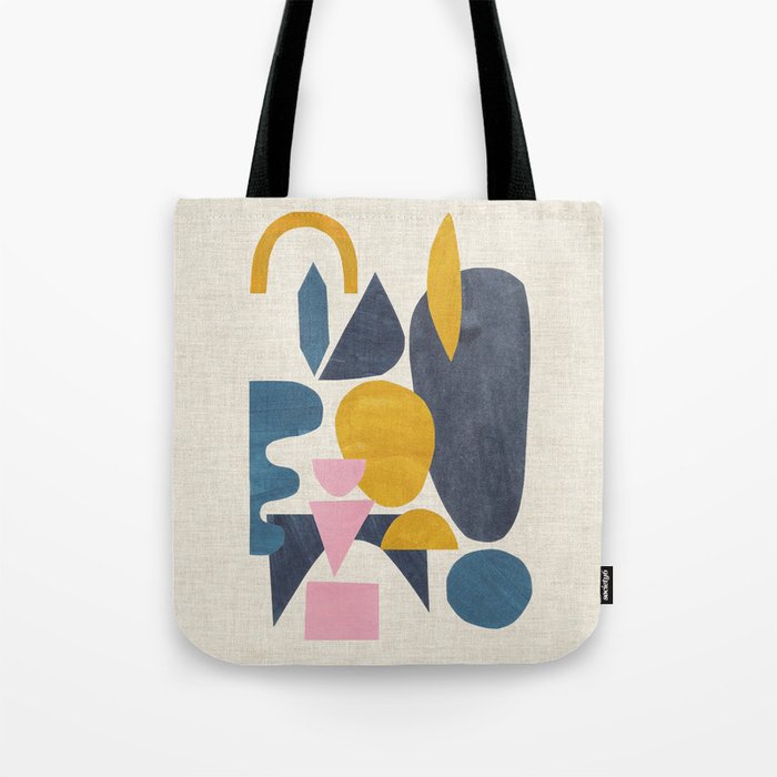Sunny Blues Tote Bag Gallery Image 1