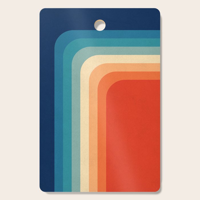 Retro 70s Color Palette III / 2 Cutting Board Gallery Image 1