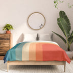 Retro 70s Color Palette III / 2 Comforter Gallery Image 3