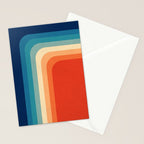 Retro 70s Color Palette III / 2 Stationery Card Gallery Image 2