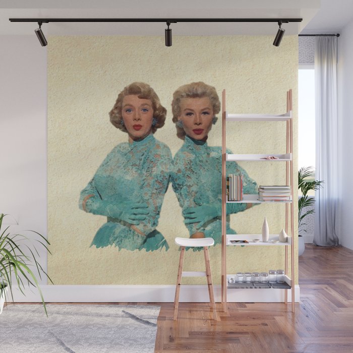 Two Different Faces... (Sisters) Wall Mural Gallery Image 1