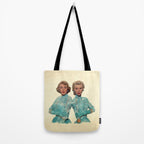 Two Different Faces... (Sisters) Tote Bag Gallery Image 2