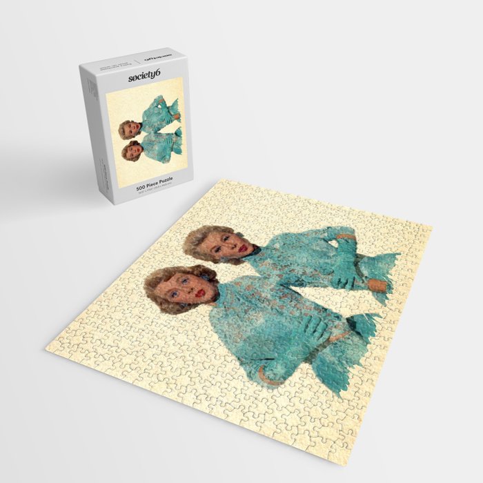 Two Different Faces... (Sisters) Jigsaw Puzzle Gallery Image 2