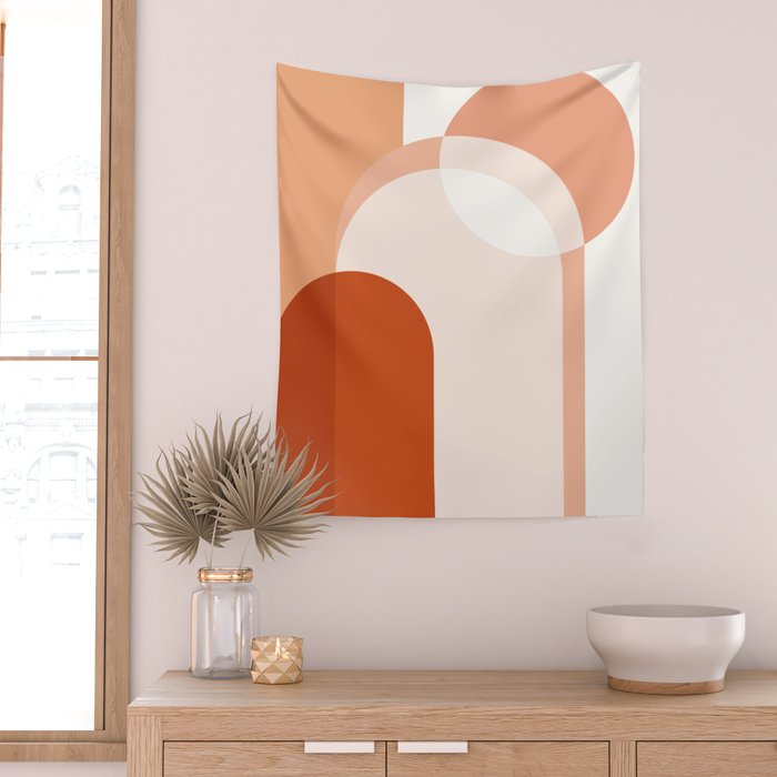 abstract minimal 7 Wall Tapestry Gallery Image 2