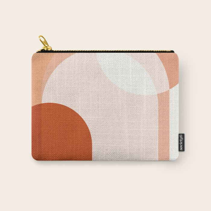 abstract minimal 7 Carry All Pouch Gallery Image 1