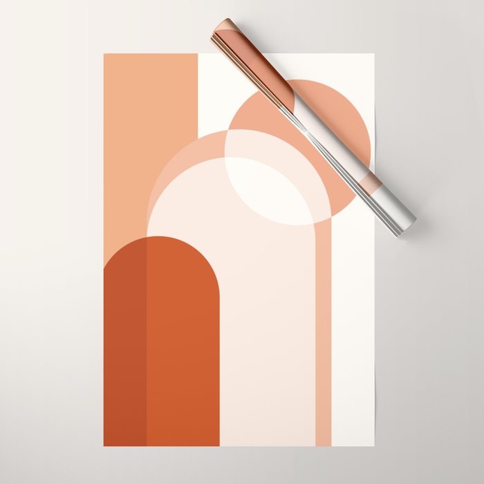 abstract minimal 7 Wrapping Paper Gallery Image 1