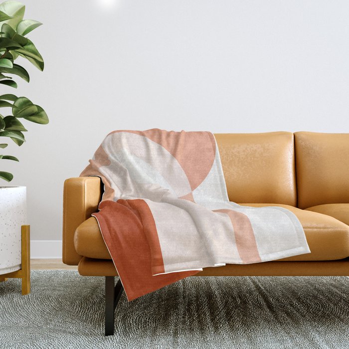 abstract minimal 7 Throw Blanket Gallery Image 1