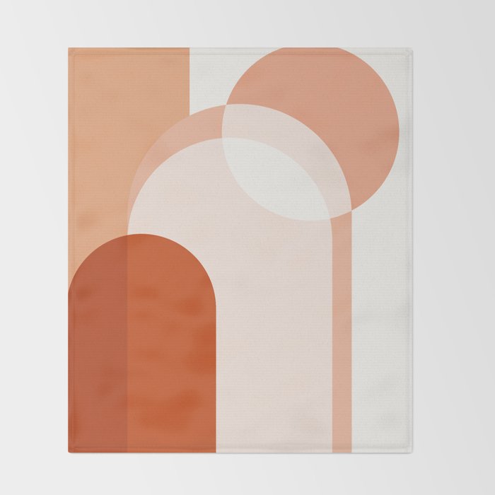 abstract minimal 7 Throw Blanket Gallery Image 2