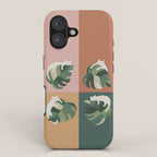 Cat and Leaf 2x2 iPhone Case Gallery Image 1