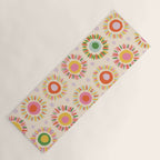 Sunny pattern Yoga Mat Gallery Image 1