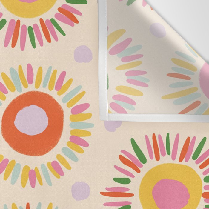 Sunny pattern Wall Tapestry Gallery Image 3