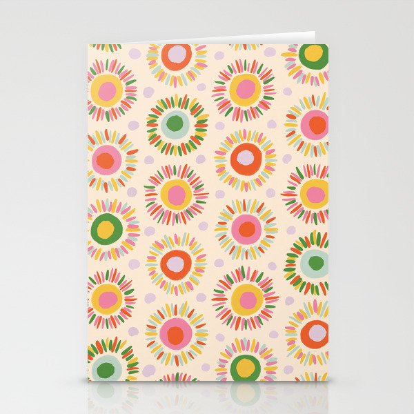 Sunny pattern Stationery Card Gallery Image 2
