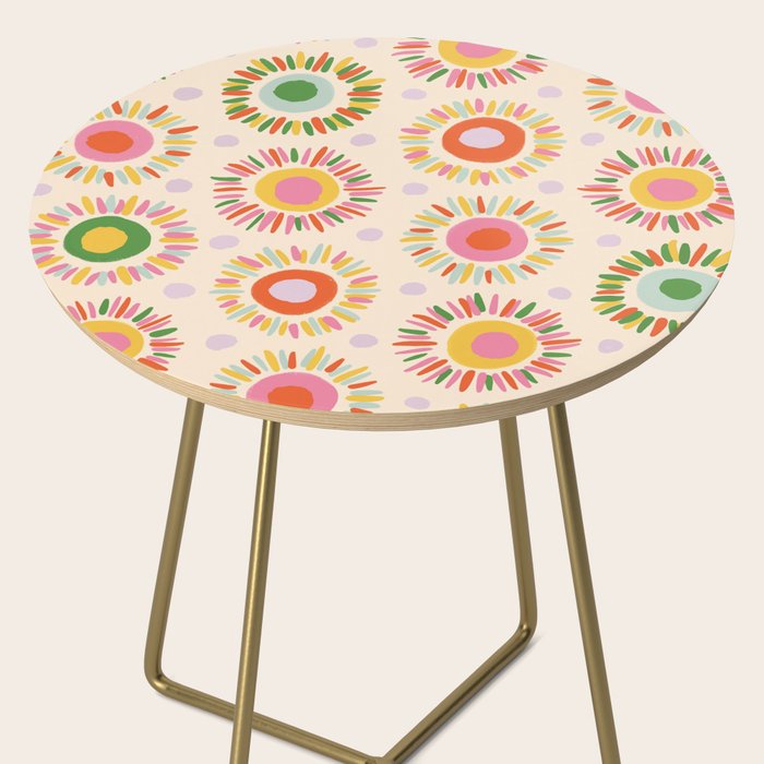 Sunny pattern Side Table Gallery Image 2