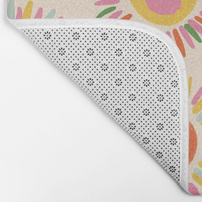 Sunny pattern Bath Mat Gallery Image 2