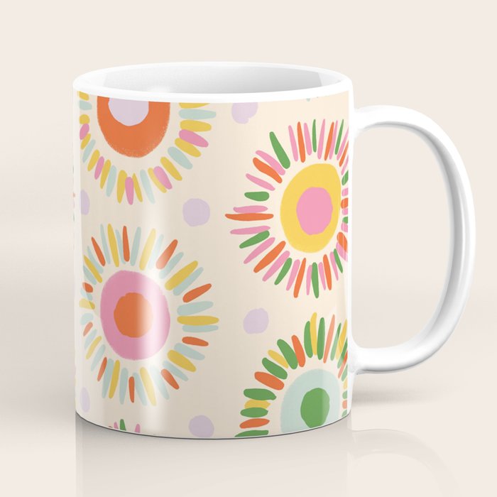 Sunny pattern Coffee Mug Gallery Image 1