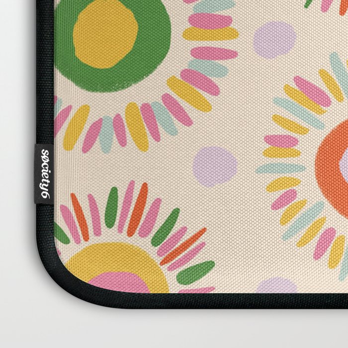 Sunny pattern Laptop Sleeve Gallery Image 3