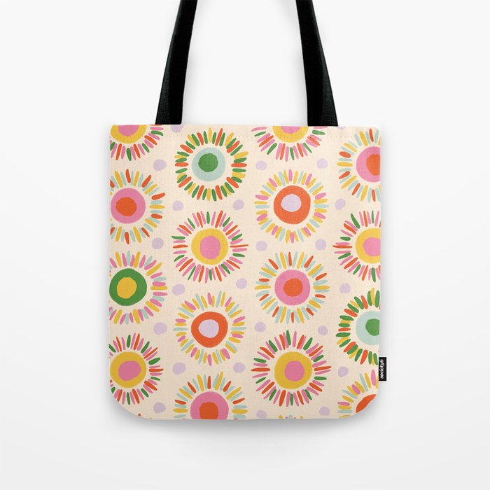 Sunny pattern Tote Bag Gallery Image 1