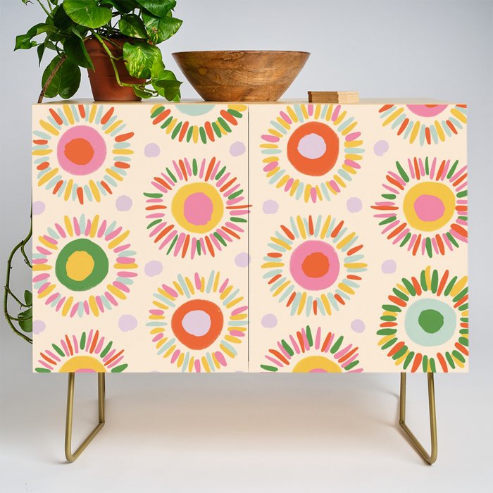 Sunny pattern Credenza Gallery Image 1