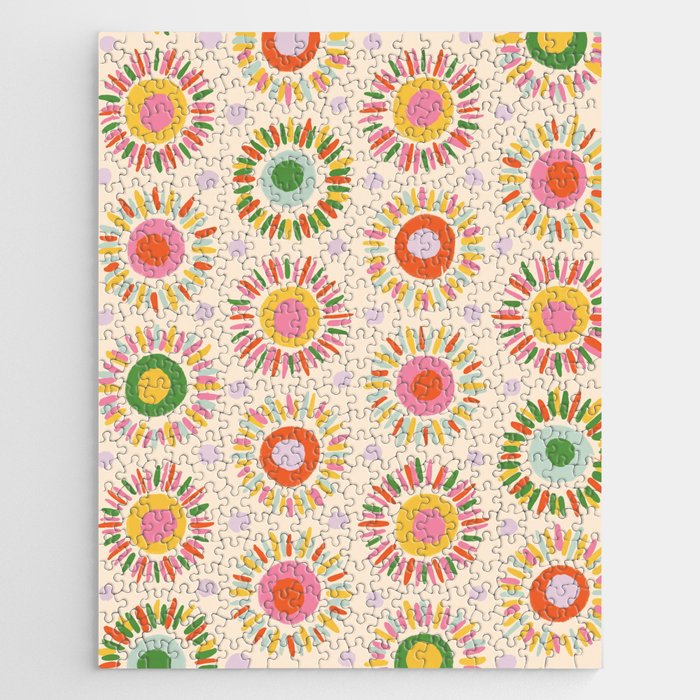 Sunny pattern Jigsaw Puzzle Gallery Image 1