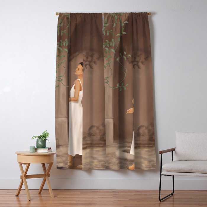 Summer Morning at Home Window Curtain Gallery Image 5