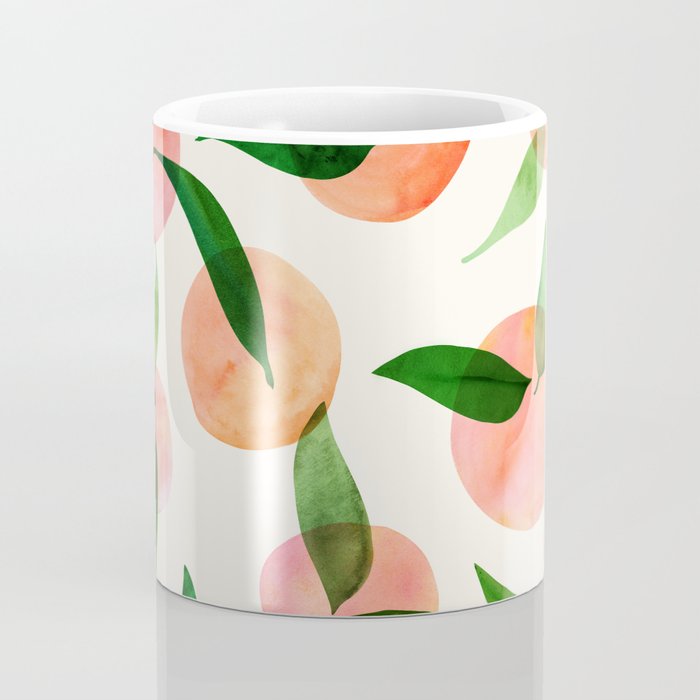 Abstract Summer Fruit Pattern Coffee Mug Gallery Image 4