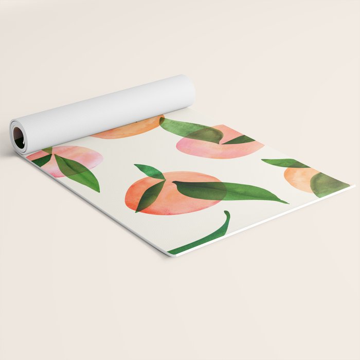 Abstract Summer Fruit Pattern Yoga Mat Gallery Image 2