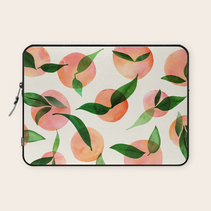 Abstract Summer Fruit Pattern Laptop Sleeve Gallery Image 1