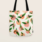 Abstract Summer Fruit Pattern Tote Bag Gallery Image 1