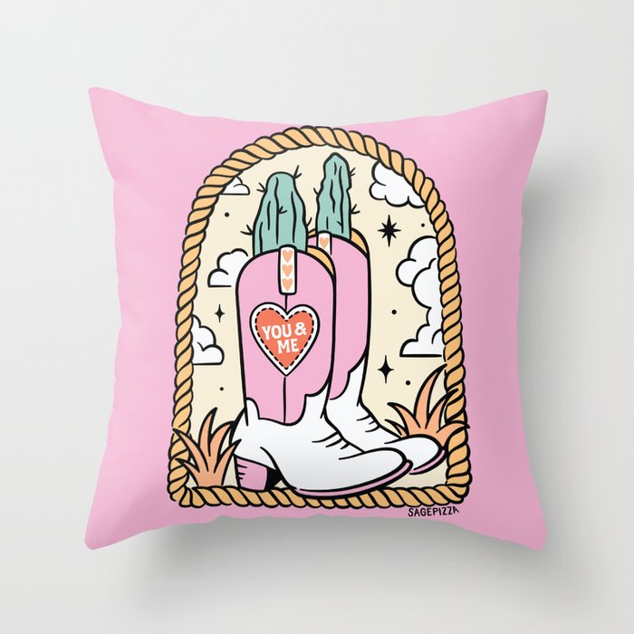 You & Me Throw Pillow Gallery Image 1