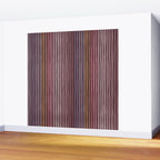Painted Stripes Shadow Wall Mural Gallery Image 2